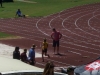 CC on her way to the Bronze Medal in the Triple Jump